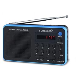 Radio Sunstech RPDS32BL Radio portátil digit