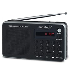 Radio Sunstech RPDS32SL, Digital, USB, Bateria