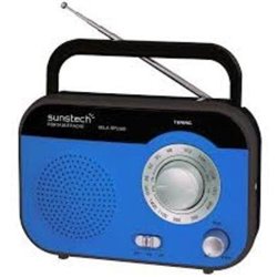 Radio analogica Suntech RPS560BL, Azul