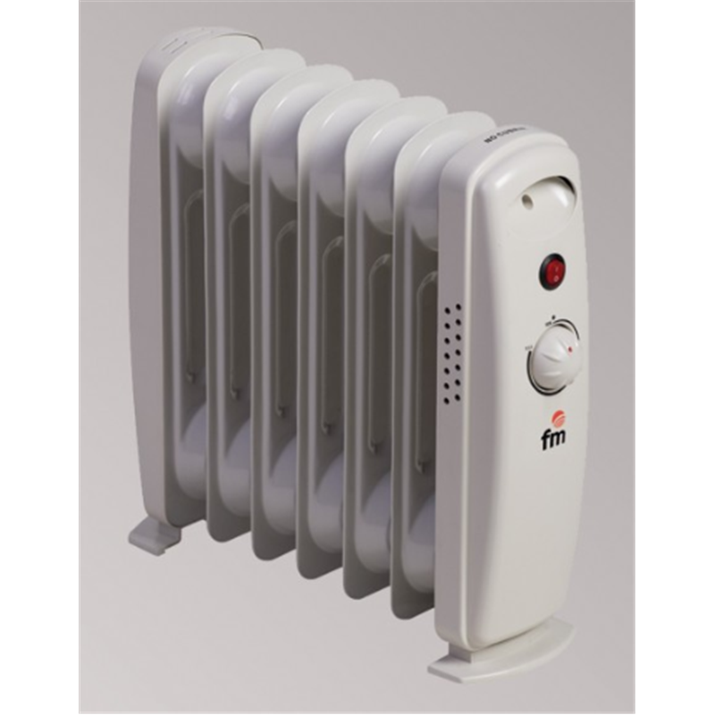 Radiador de Aceite FM RW-MINI, 900w, 7 Elementos,