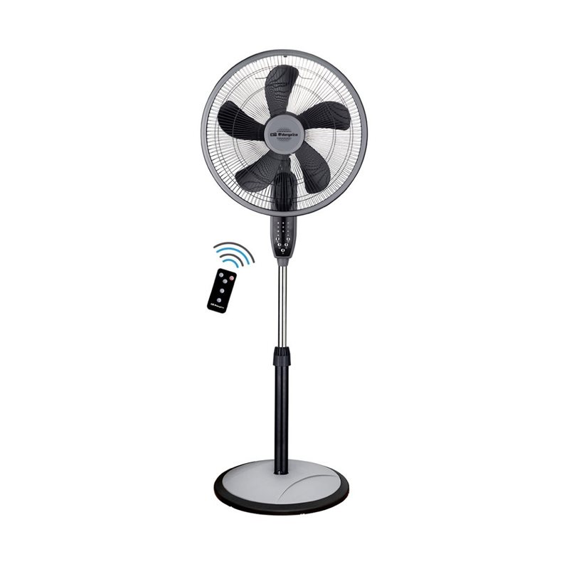 Ventilador Pie Orbegozo SF0246, 40cm, 55w, mando,