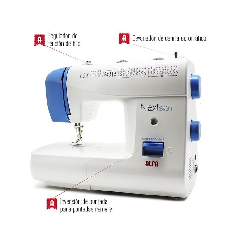 Funda Maquina De Coser Azul Alfa –