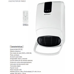 Calefactor de Baño Orbegozo FB2200