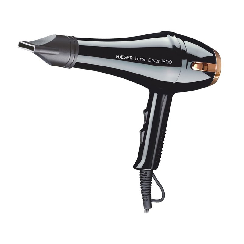 Secador Pelo Haeger HD180013A, Turbo Dryer 1800