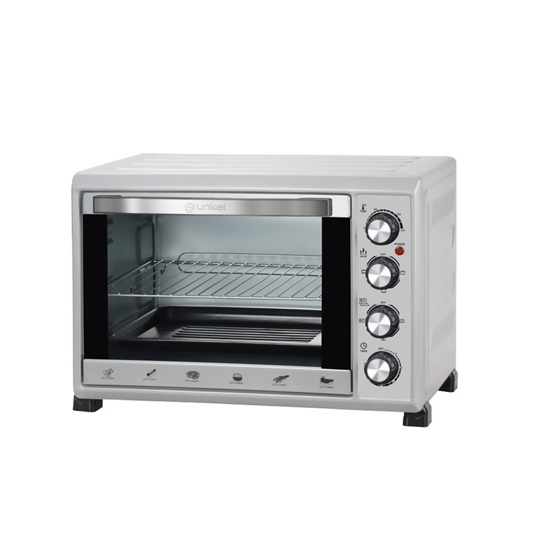 Mini Horno Grunkel HR-38 SILVER  38L, Plateado