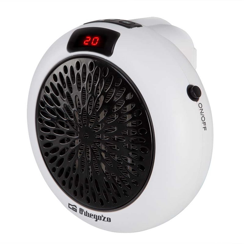 Calefactor Ceramico Orbegozo CR4000, 900W, LED