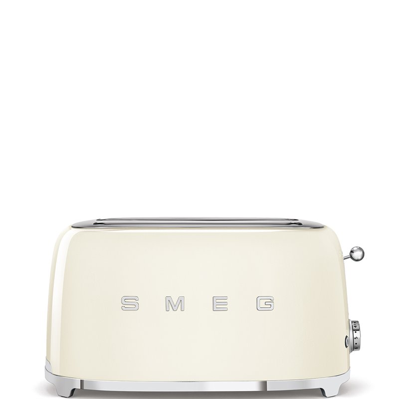 TOSTADOR SMEG TSF02CREU 50 STYLE 4 REBANADAS CREMA