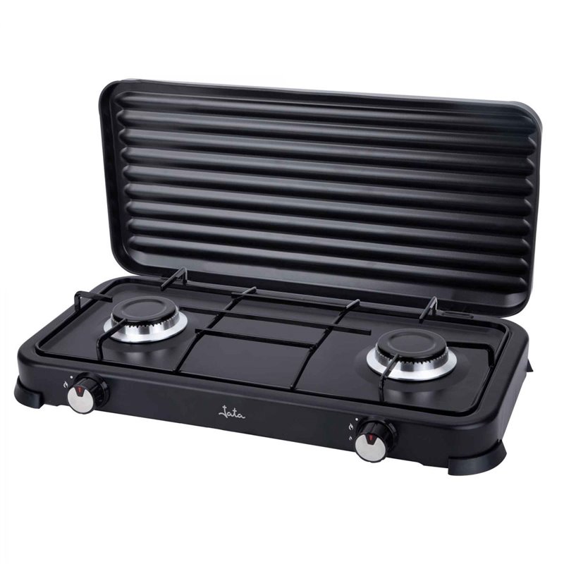 COCINA GAS JATA JECG2702 , 2F, NEGRA