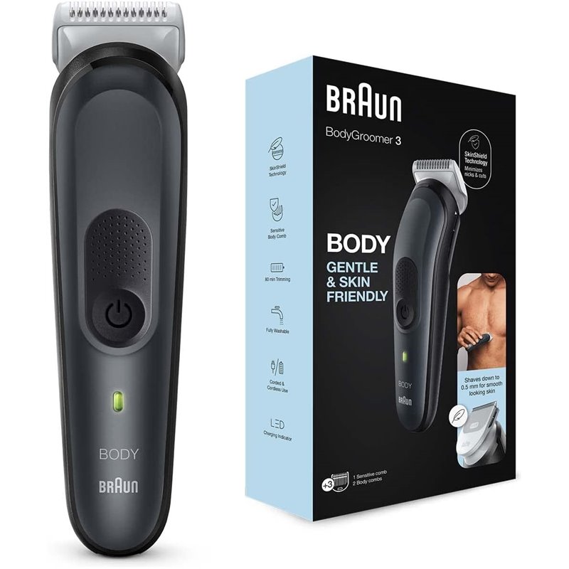 Recortadora corporal BRAUN BG3340 Recortadora corporal BRAUN BG3340