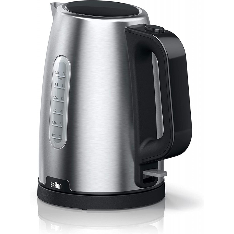 HERVIDOR BRAUN WK 1500 BK 1.7L, NEGRO