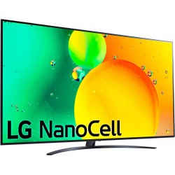 TV 75 LG 75NANO766QA  4K NanoCell SmartTV WebOS 2