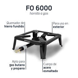 Hornillo Orbegozo FO 6000 7.000 W