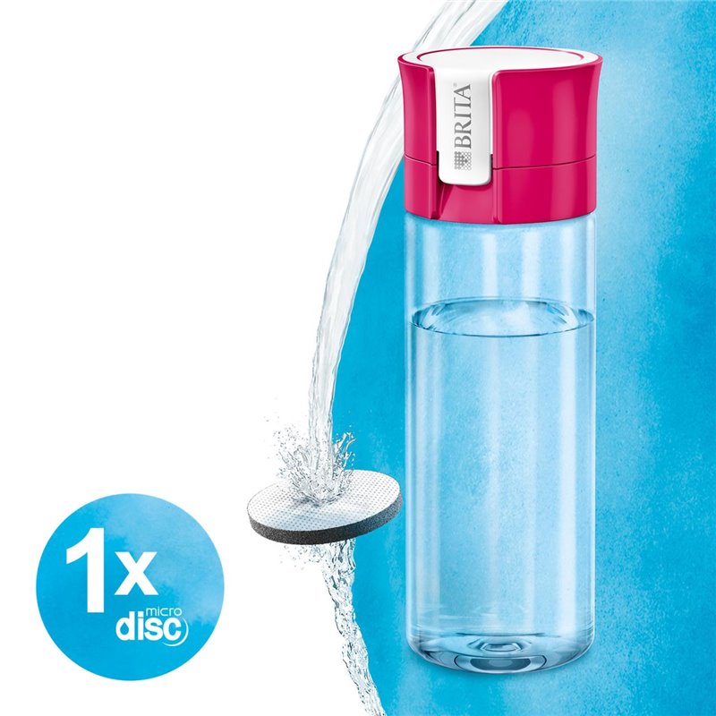 Botella de Agua Filtrante BRITA 0,6 l - Rosa