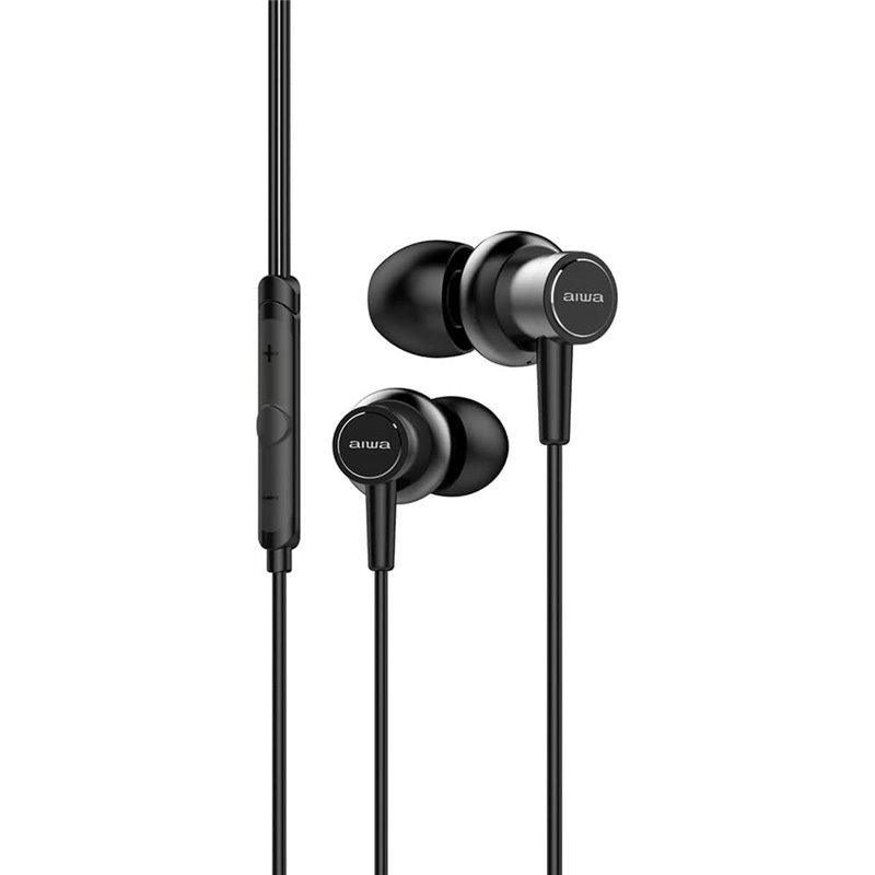 AURICULAR AIWA ESTM-500BK BOTON NEGRO