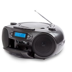 Radio CD AIWA BBTC-550BK Boombox con lector de cas