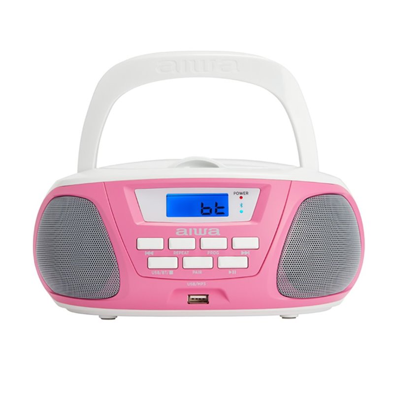 RADIO CD AIWA BBTU-300PK AM/FM PORTATIL MP3/USB 