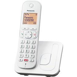 Teléfono inalámbrico digital PANASONIC KX-TGC250 BLANCO