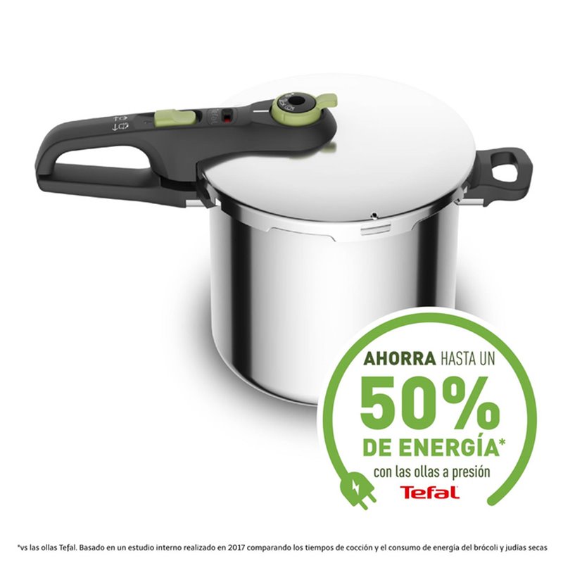 Olla a Presion Tefal SECURE TRENDY OLLA A PRESIÓN 8L