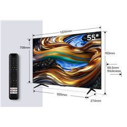 Tv TCL 55P755  uhd wcg  / dolby atmos & dolby 