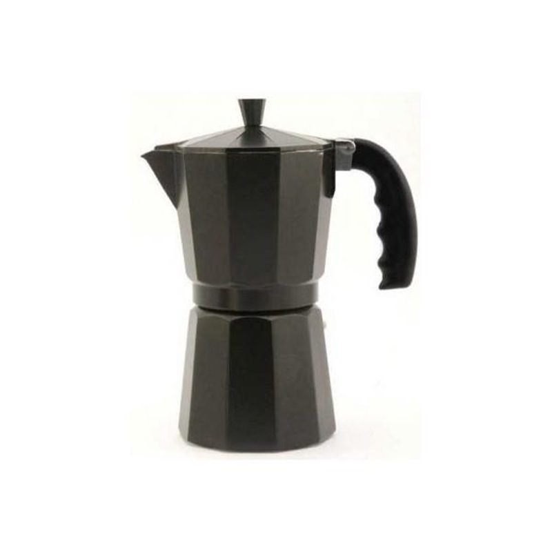 Cafetera inox Orbegozo KFN310, 3 tazas, aluminio a