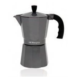 Cafetera de aluminio Orbegozo KFS1220, 12 tazas