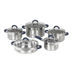 Bateria Cocina Jata BC10 5 piezas acero inoxidable