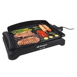 Barbacoa Orbegozo BC4000, 2000w, Grill + Plancha