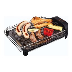 Barbacoa Jata BQ101, 2400w, 45x29x35cm, 2 niveles,