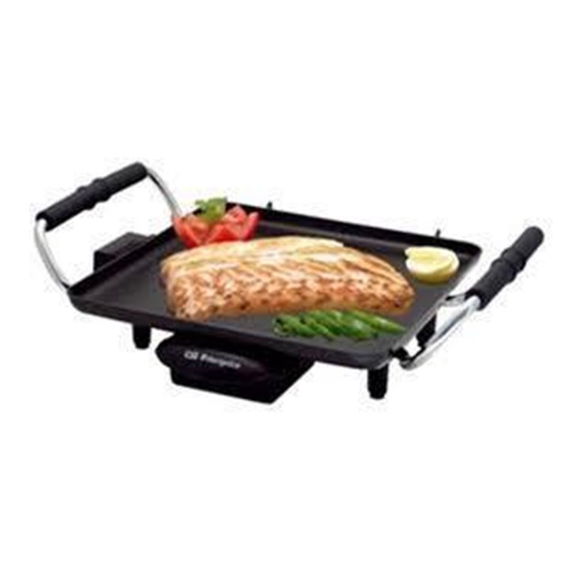 Plancha asador Orbegozo TB2206, 1500w, negra, 27,5