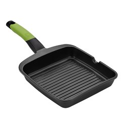 Sarten Bra Asador Grill Prior Verde 22cm c/rayas