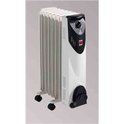 Radiador Aceite FM BR15, 1500w, 7 Elementos, Al