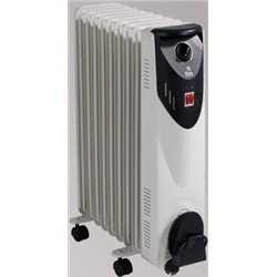 Radiador Aceite FM BR-20  2000w, 9 Elementos