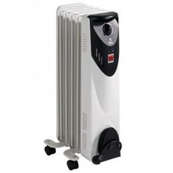 Radiador de Aceite FM RW10, 1000w, 5 Elementos, Hu