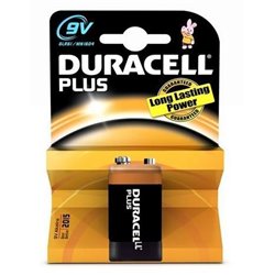 Pila Duracell Alcalina Plus Power 9V 6LR61 K1