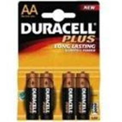 Pila Duracell Alcalina Plus Power AA LR06 K4